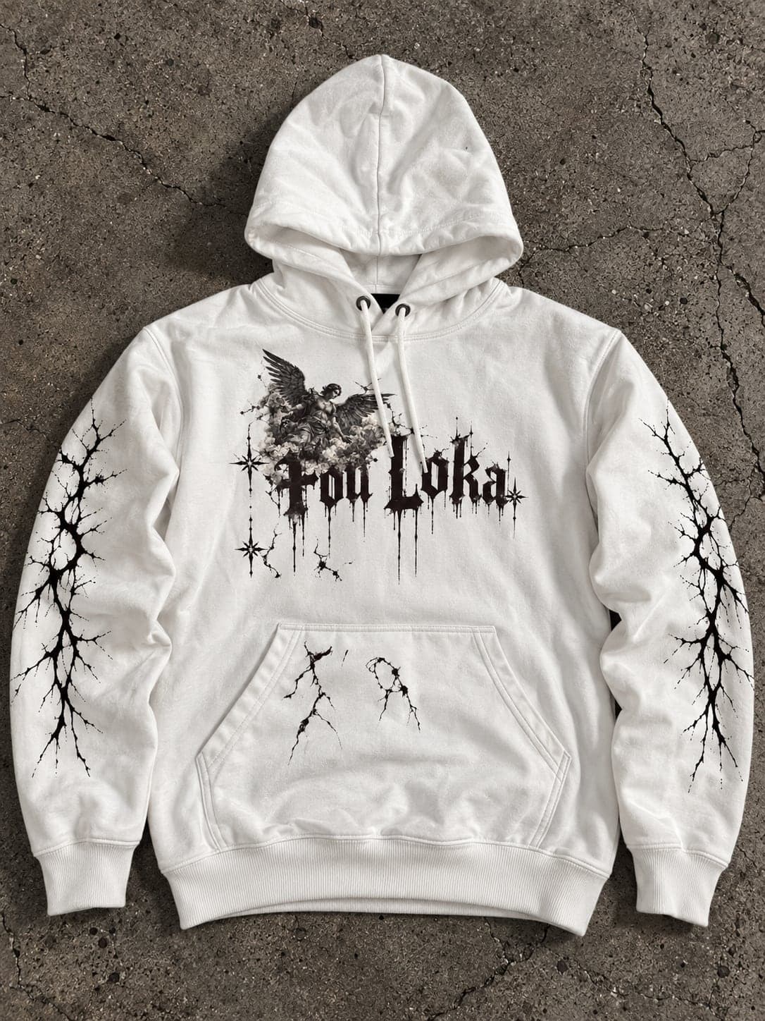 God Has My Back Hoodie — front